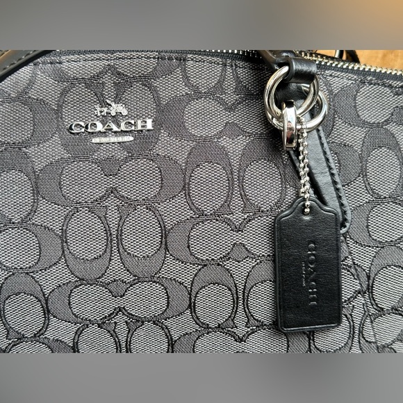 Coach Kelsey Monogram Canvas Purse - Picture 3 of 8
